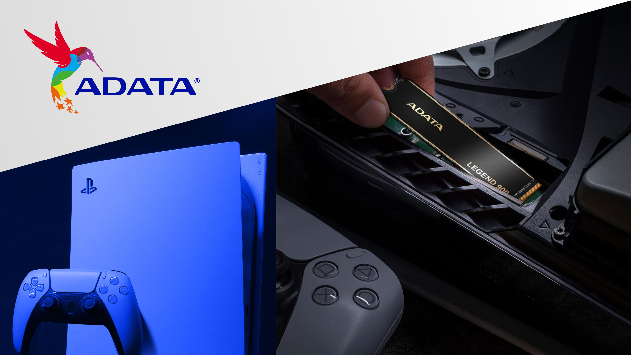 PS5 ADATA stækkun á SSD